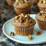 Delicious almond flour banana muffins